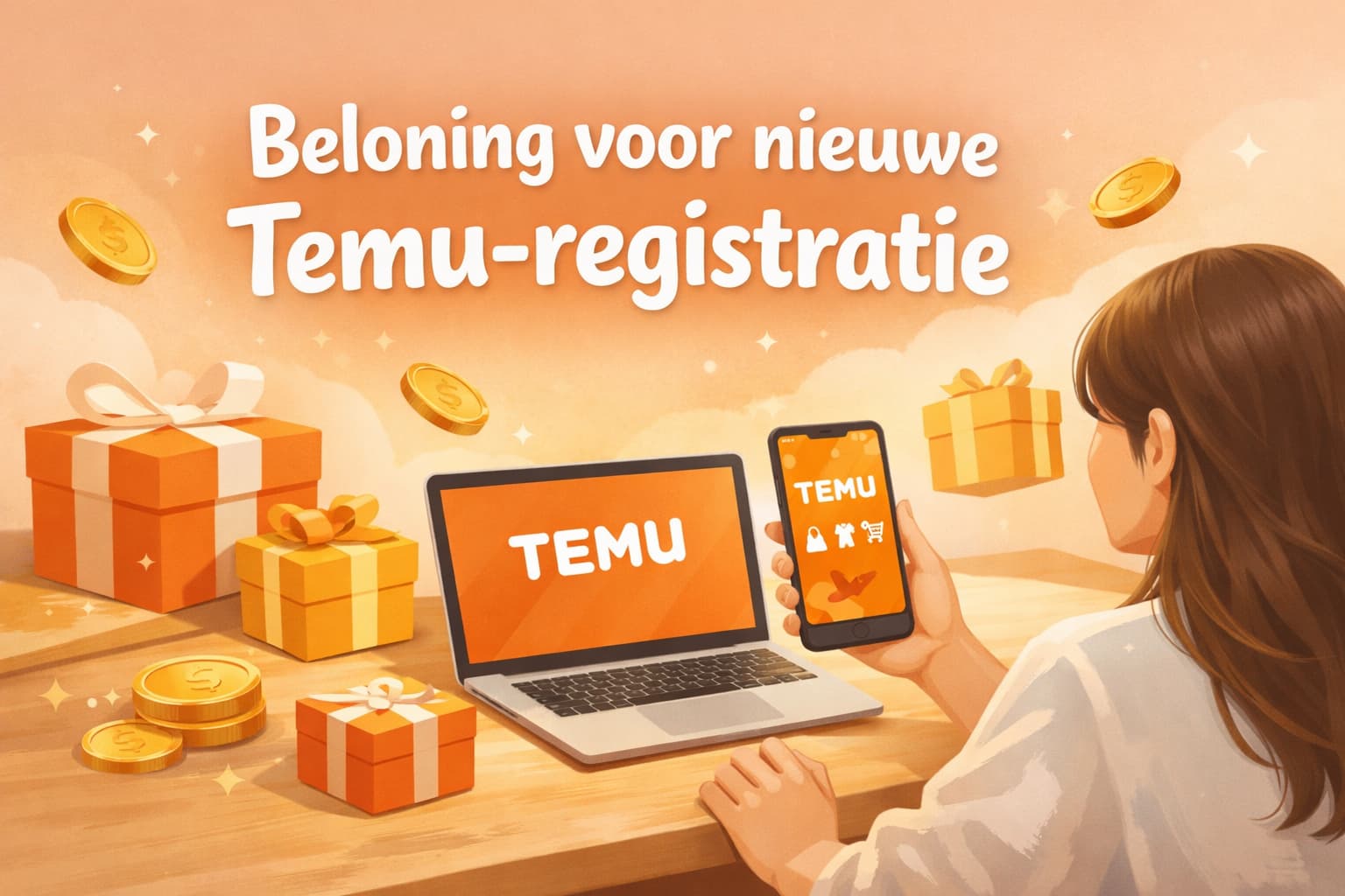 Beloning voor nieuwe Temu-registratie ontdekken