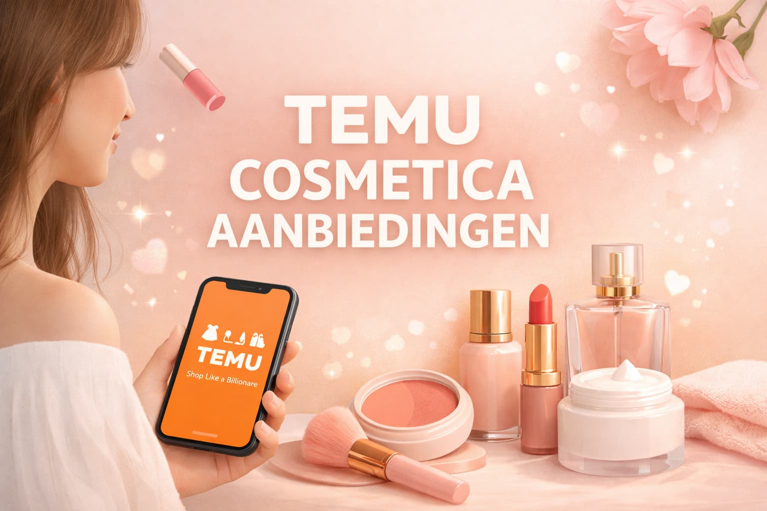 Temu cosmetica aanbiedingen voor slimme beautyshoppers