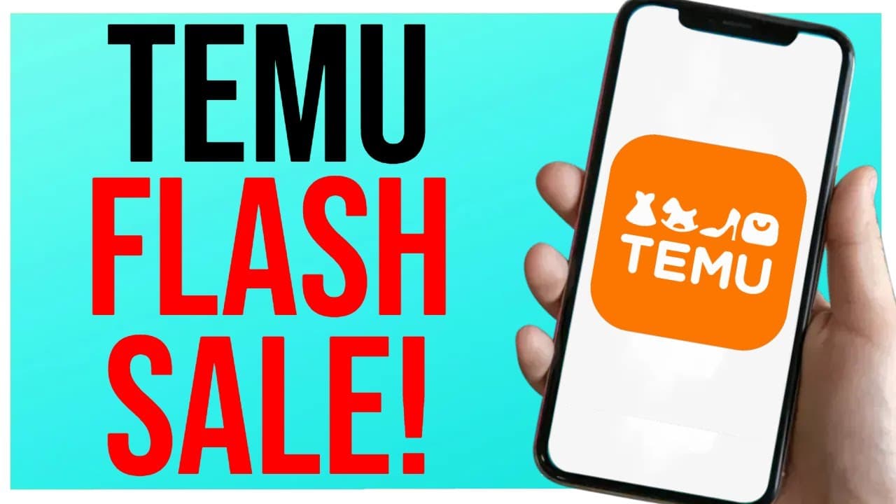 Welke producten vind je in Temu flash sale